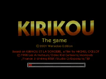 Kirikou (ES - PT) screen shot title